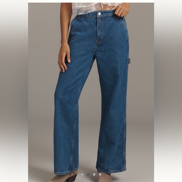 Reformation Diego MidRise Baggy Utility Jean - Picture 2 of 6